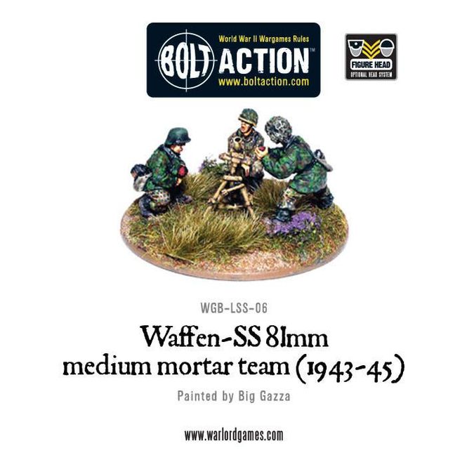 Hovedbilde German Waffen SS 81mm Medium Mortar Team ...