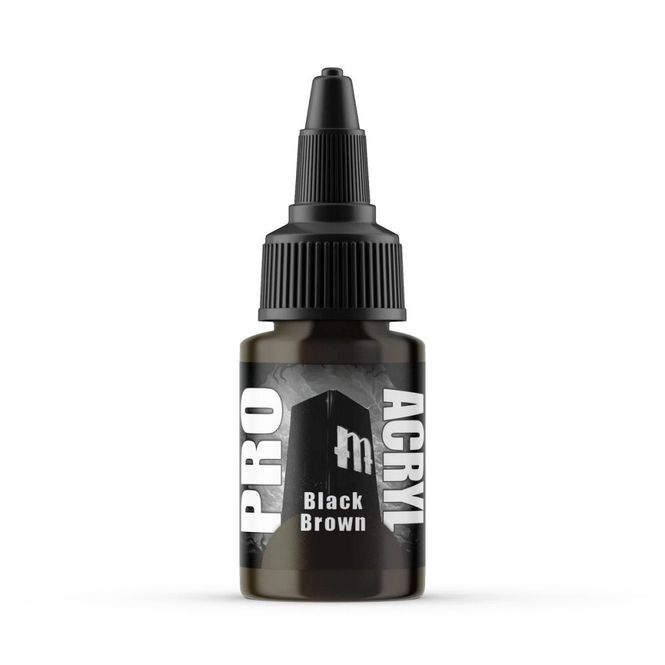Hovedbilde Pro Acryl Black Brown (Monument Hobbies)
