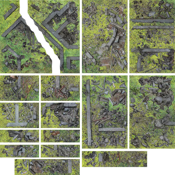 Hovedbilde Kraken: Grass Plain Terrain Markers Set 11th ed.
