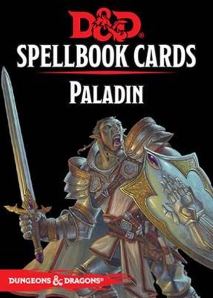 Hovedbilde D&D Spellbook Cards Paladin
