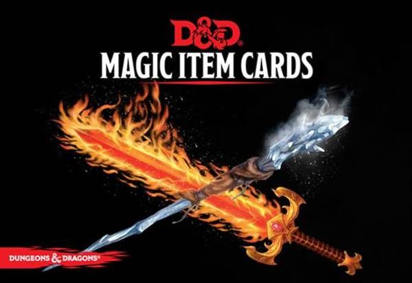 Hovedbilde D&D Magic Item Cards