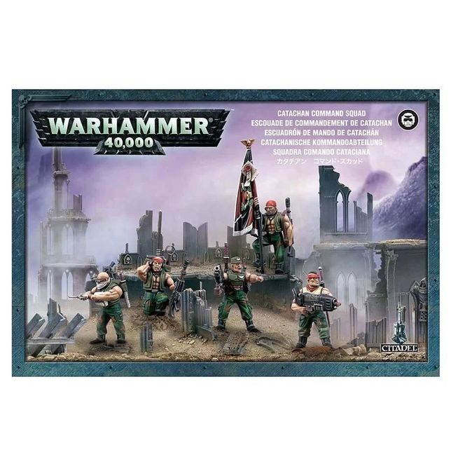 Hovedbilde WEB Astra Militarum: Catachan Command Squad