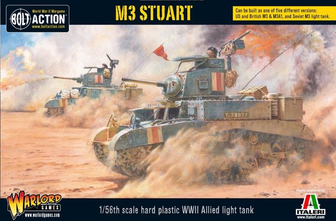 Hovedbilde US Army M3 Stuart - Also British/Soviet (Warlord) ...