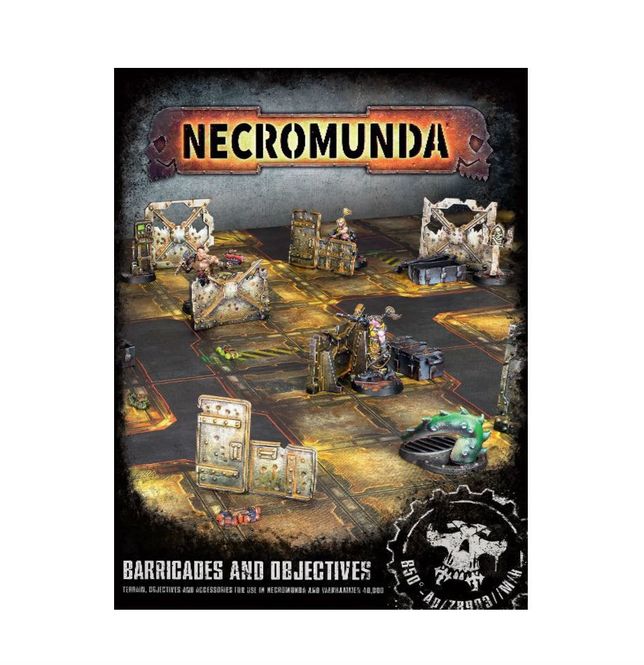 Hovedbilde WEB Necromunda: Barricades and objectives