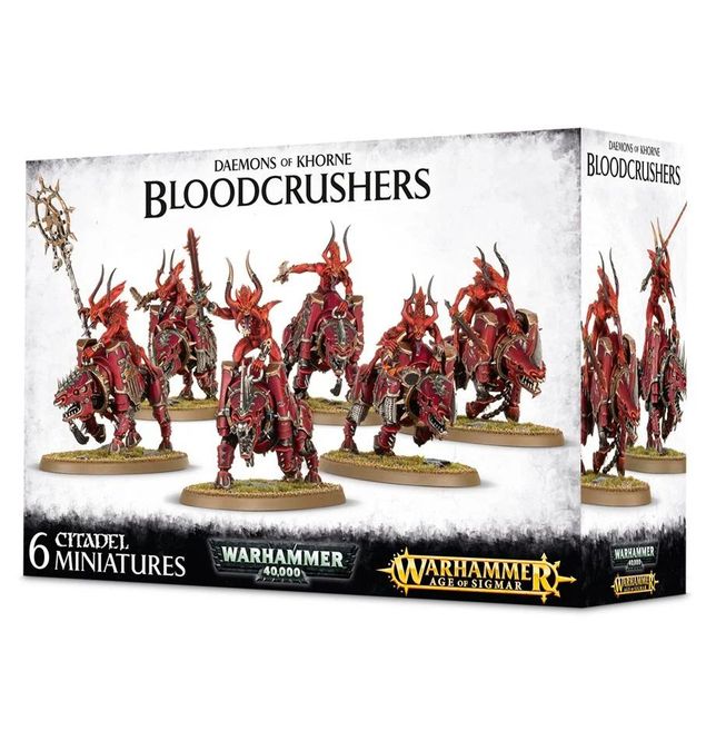 Hovedbilde WEB Chaos Daemons/Blades of Khorne: Bloodcrushers