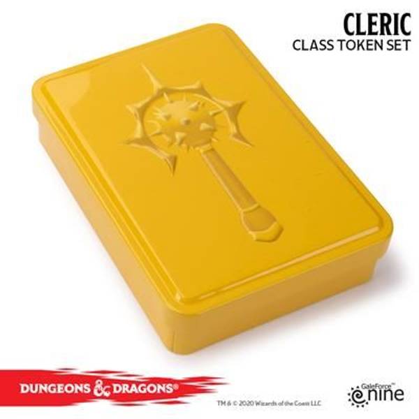 Hovedbilde D&D Cleric Token Set Tin