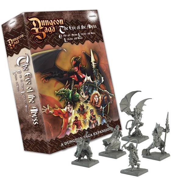 Hovedbilde Dungeon saga The eye of the abyss
