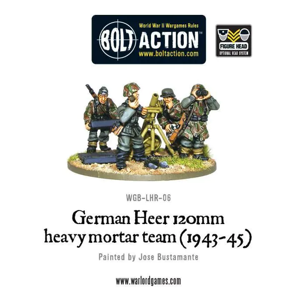 Hovedbilde German Heer 120mm Heavy Mortar Team (Warlord)