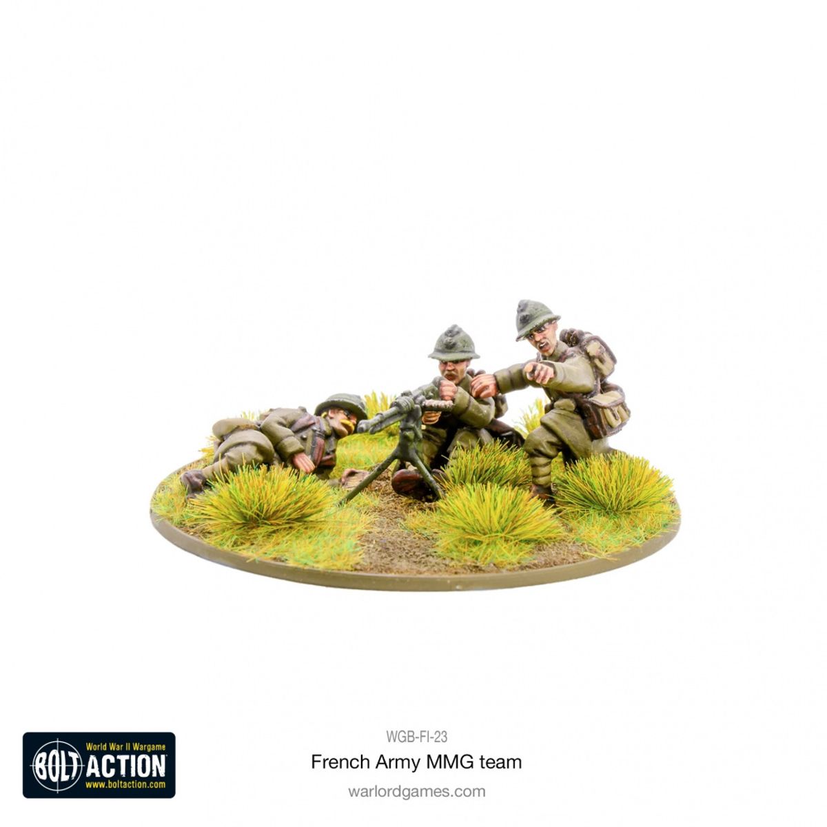 French Army MMG Team (Warlord)