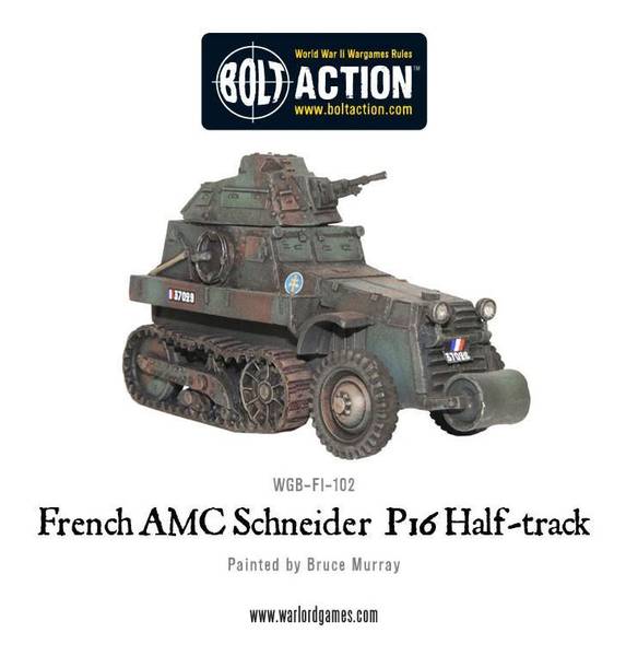 Hovedbilde French Army Schneider P16 Half-track