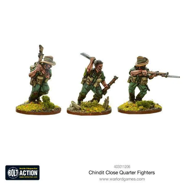 Hovedbilde British Army Chindit Close Quarters Fighters ...