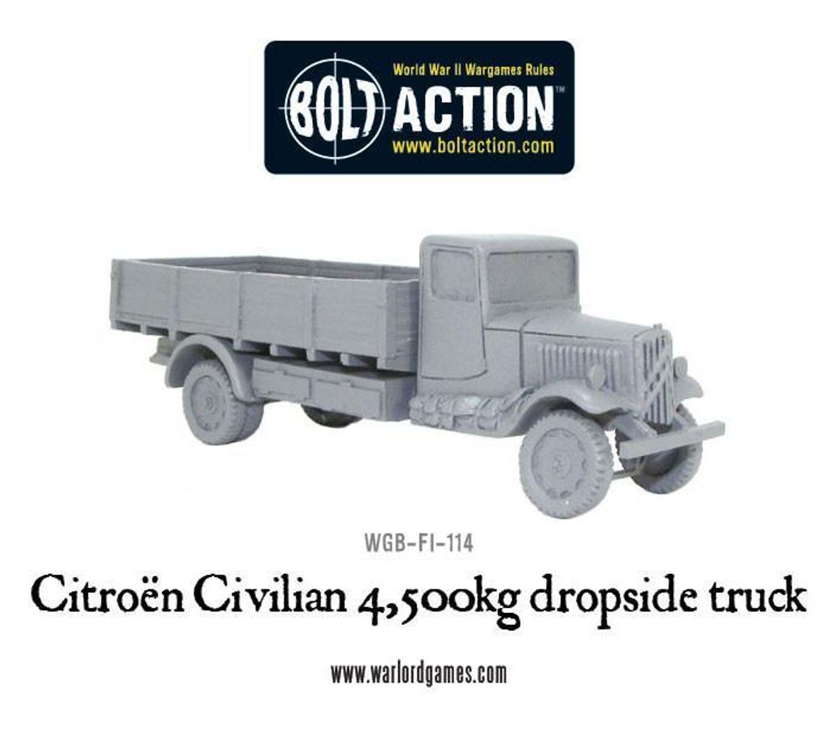 Citroen Civilian 4,500Kg Dropside Truck