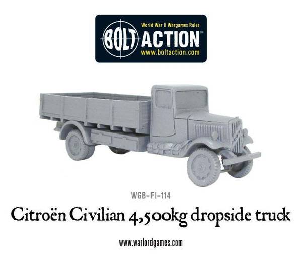 Hovedbilde Citroen Civilian 4,500Kg Dropside Truck