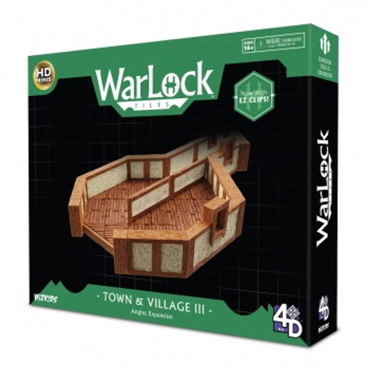 WarLock Tiles: Town & Village III Angles Expansion