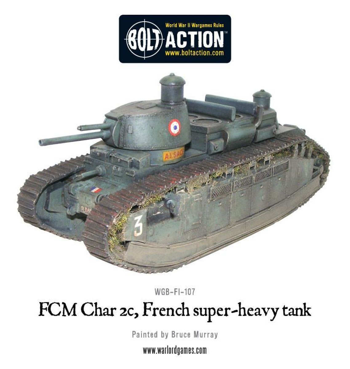 French Army Char 2c Super-heavy Tank