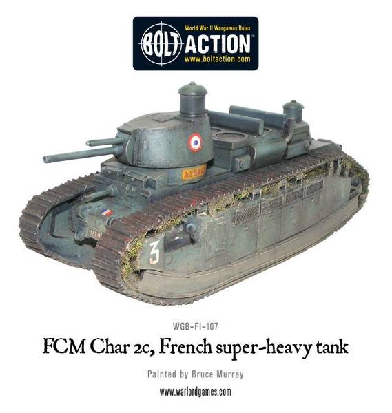Hovedbilde French Army Char 2c Super-heavy Tank