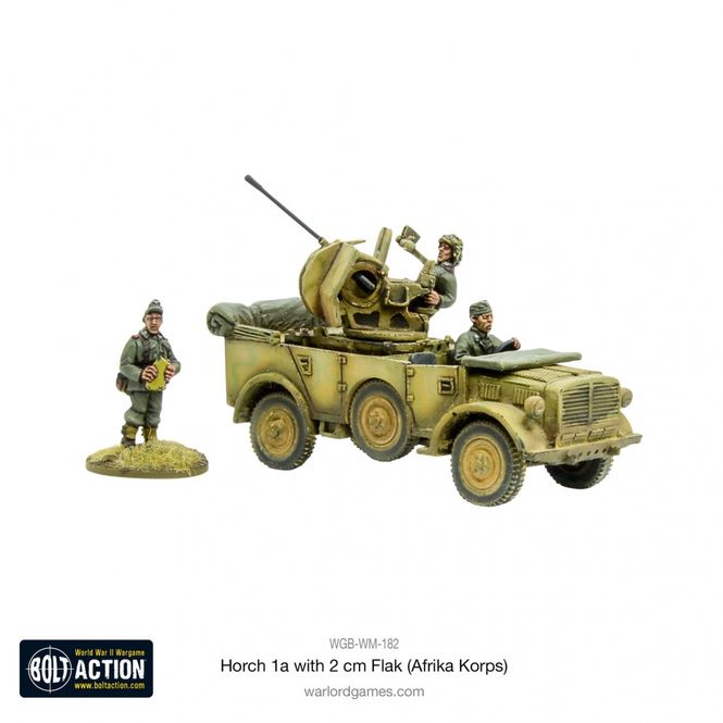 Hovedbilde WEB Horch 1a with 2 cm Flak Afrika Korps (Warlord ...