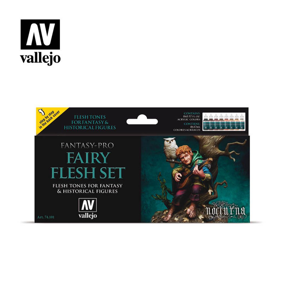 Vallejo 74.101 Fairy Flesh Set Fantasy-Pro