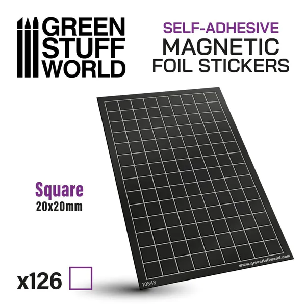 Hovedbilde GSW Square 20x20mm Self-Adhesive Magnetic Base