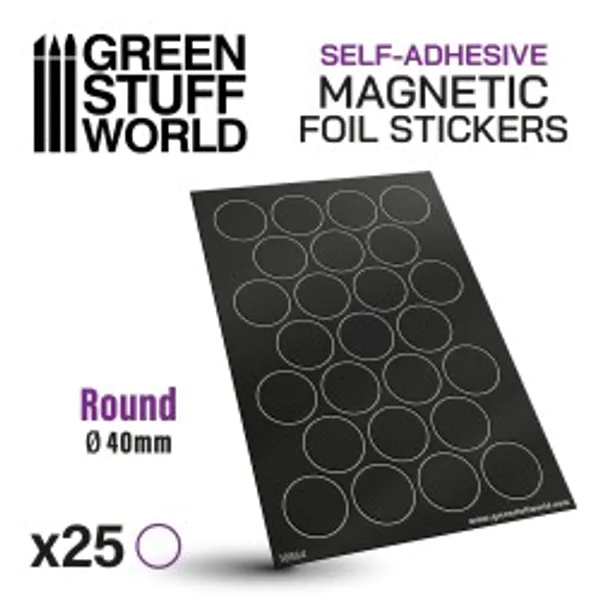 Hovedbilde GSW Round 40mm Self-Adhesive Magnetic Base