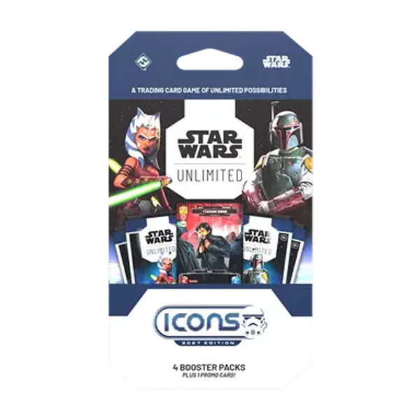 Hovedbilde STAR WARS Unlimited Icons 2027 4 x Booster Bundle
