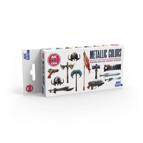 Hovedbilde AK Quick Set for Metallic Colors