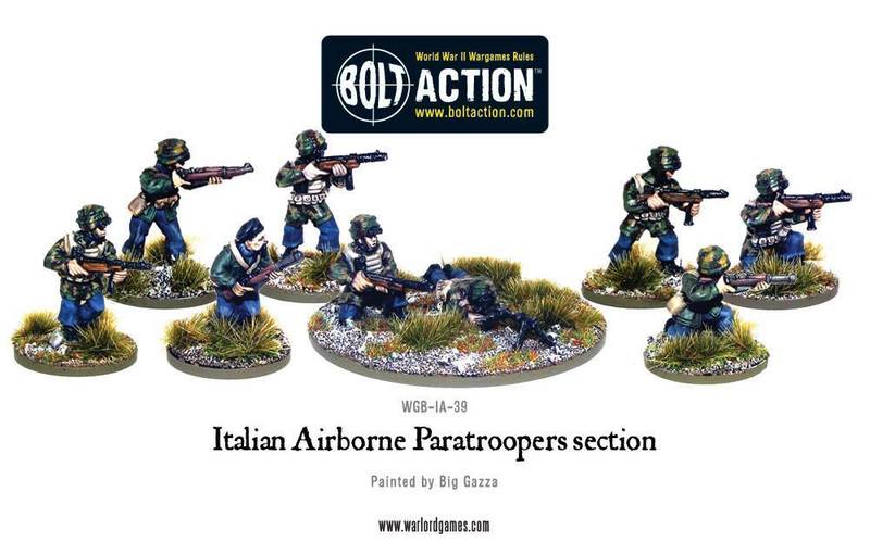 WEB BA Italian Airborne Paratroopers Section