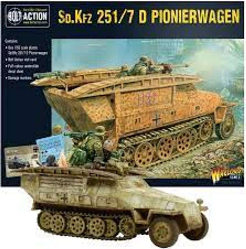 German Sd.Kfz 251/7 D Pionierwagen (Warlord)