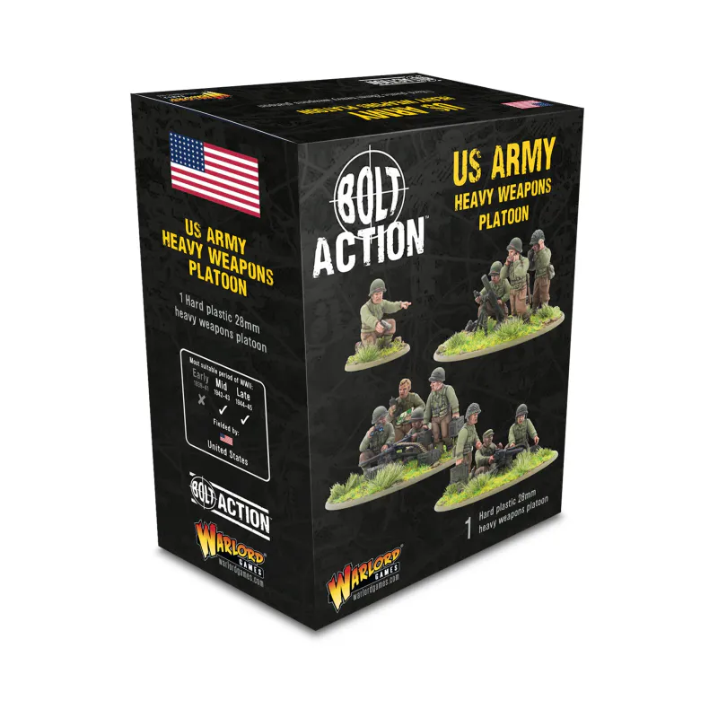 US Army Heavy Weapons Platoon Plastic (Warlord)