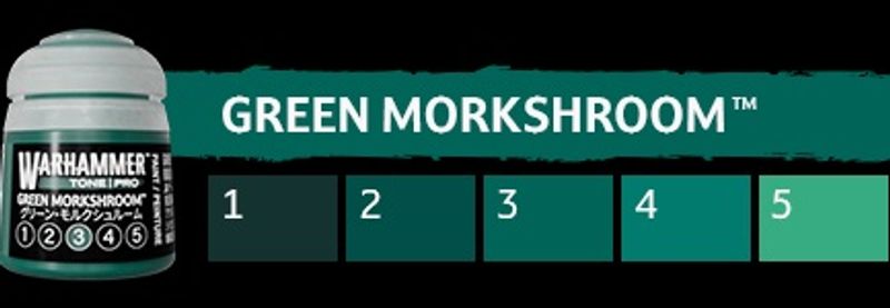 BUNDLE Warhammer Tone Pro Green Morkshroom (Alle 5)