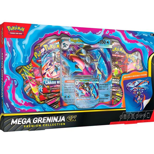 Hovedbilde Pokemon Chaos Rising Mega Greninja EX MAX 1