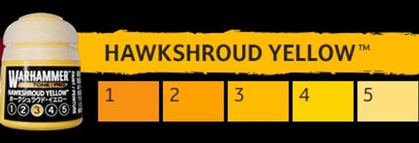 Hovedbilde Warhammer Tone Pro Hawkshroud Yellow # 1
