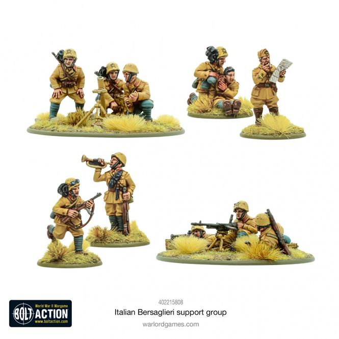 Hovedbilde Italian Bersaglieri Support Group (Warlord)