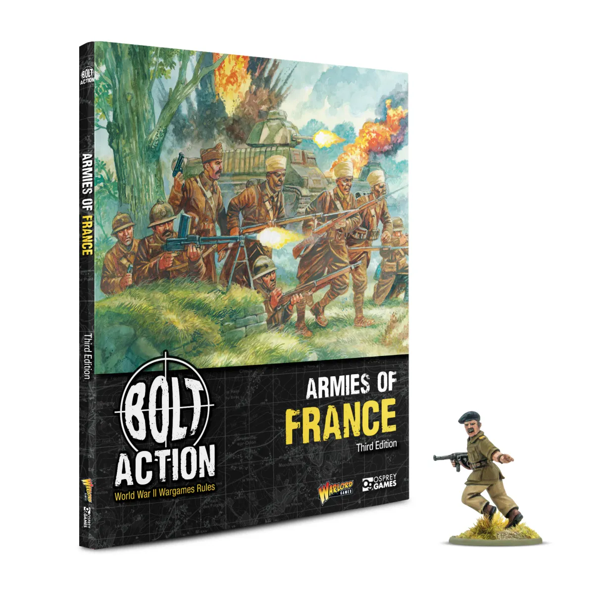 Bolt Action Armies of France v3 w/Limited Figure (Warlord)
