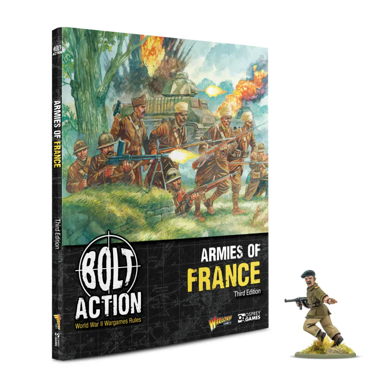Bolt Action Armies of France v3 w/Limited Figure (Warlord)