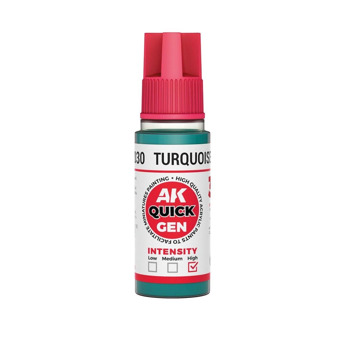 AK Quick: Turquoise Green 18ml