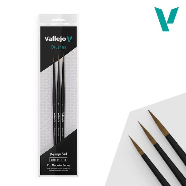 Hovedbilde Vallejo Brushes: Pro Modeler – Design Set ...