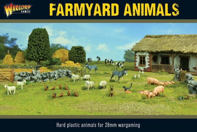 Hovedbilde Farmyard Animals 28mm (Warlord)