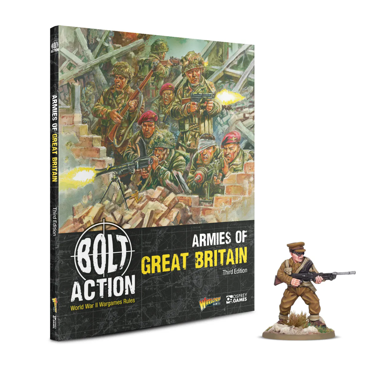 Bolt Action Armies of Great Britain v3 w/Figure (Warlord)