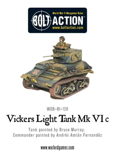 Hovedbilde British Army Vickers Light Tank Mk VIc  (Warlord)