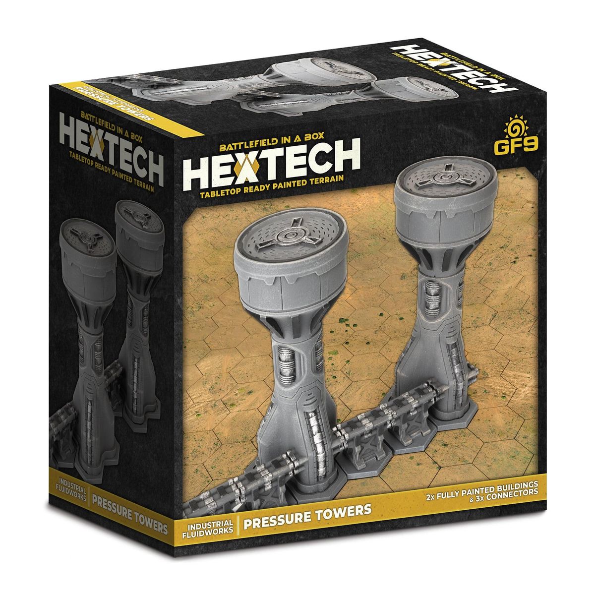 Hextech: Industrial Fluidworks - Pressure Tower (x 2)