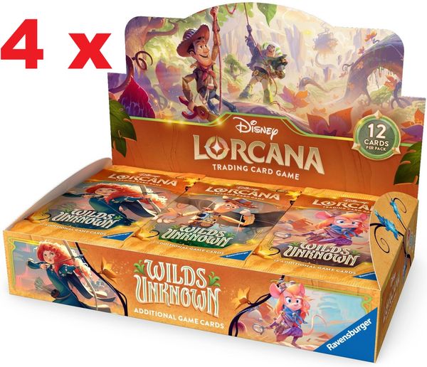 Hovedbilde Lorcana Wilds Unknown Display SEALED CASE (Set ...