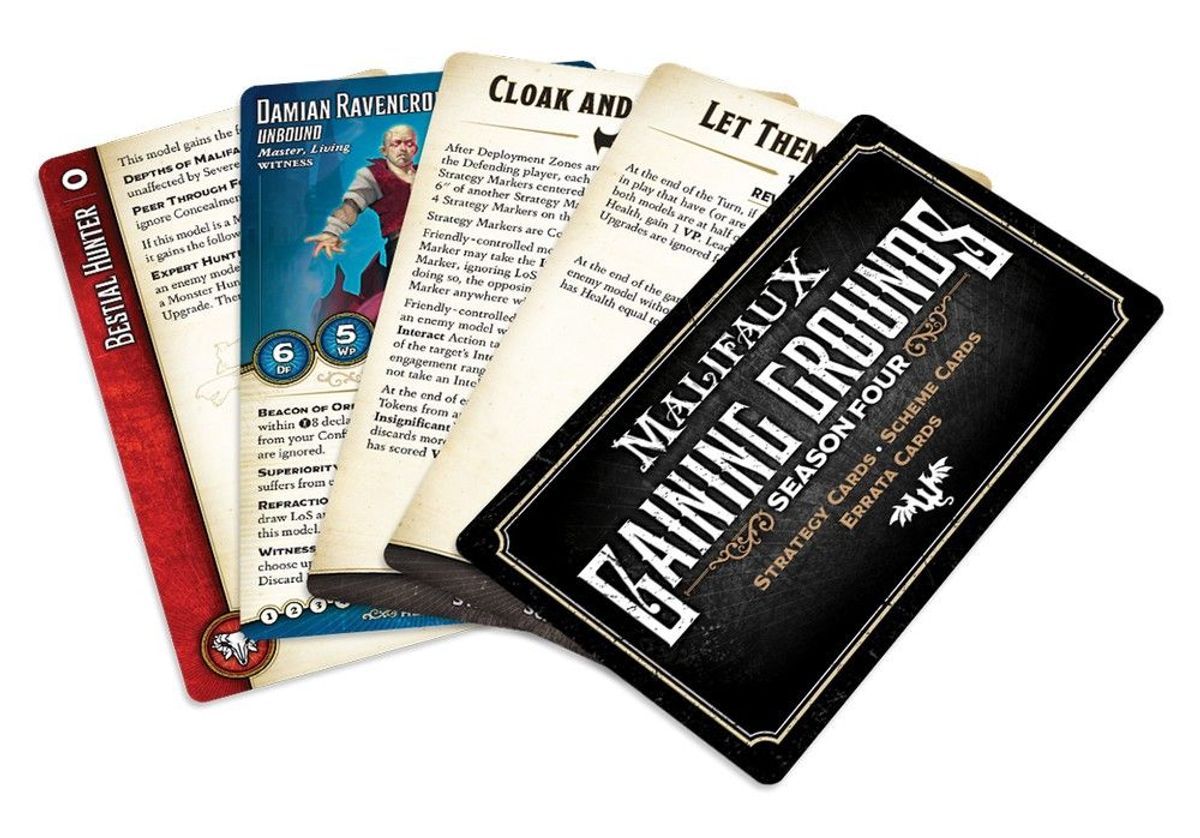 M3e Gaining Grounds Season Four Card Pack