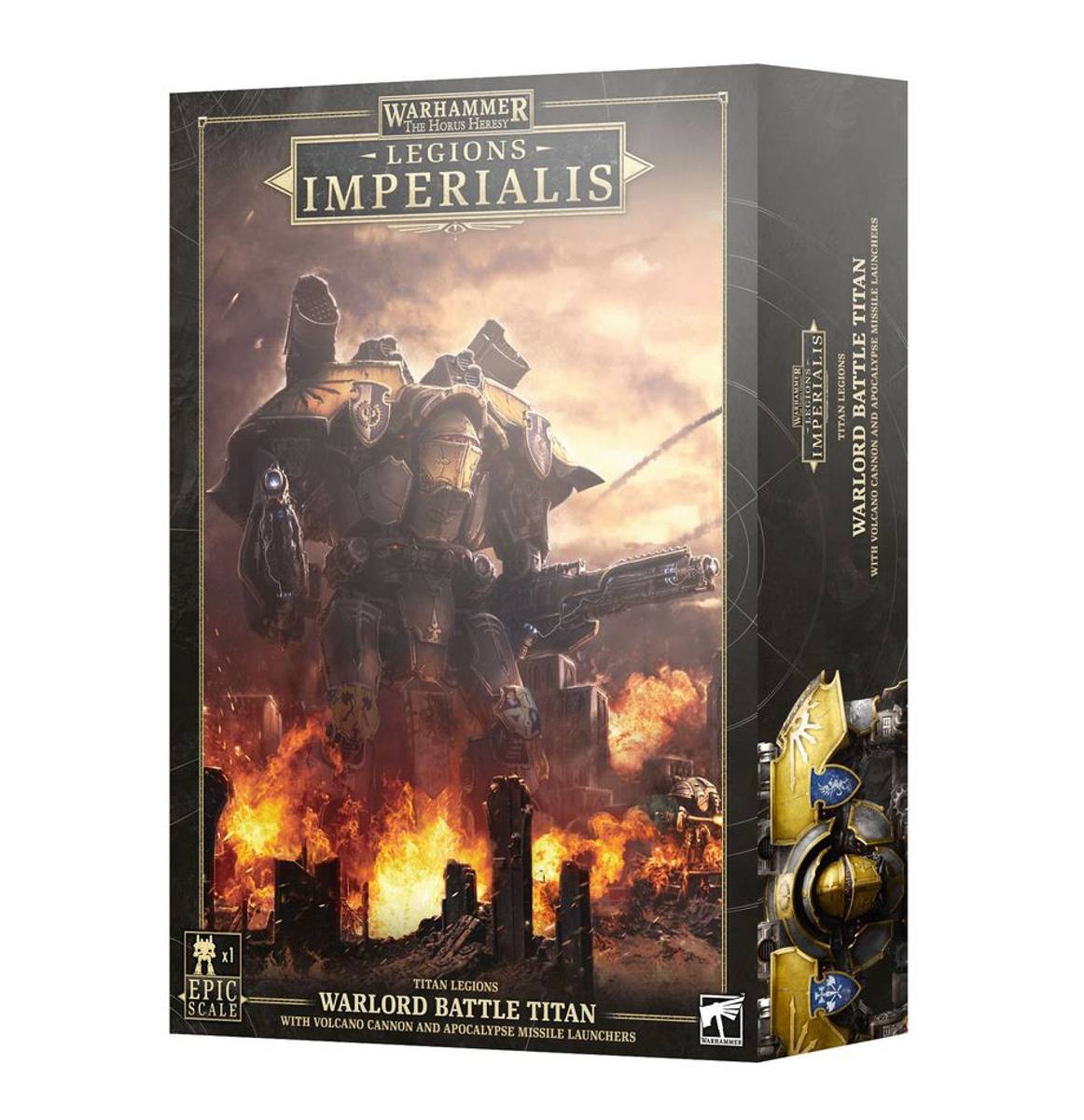 WEB Legions Imperialis: Warlord Titan With Volcano Cannons