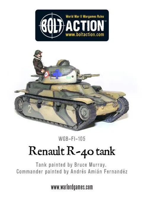 Hovedbilde French Army Renault R-40 (Warlord)