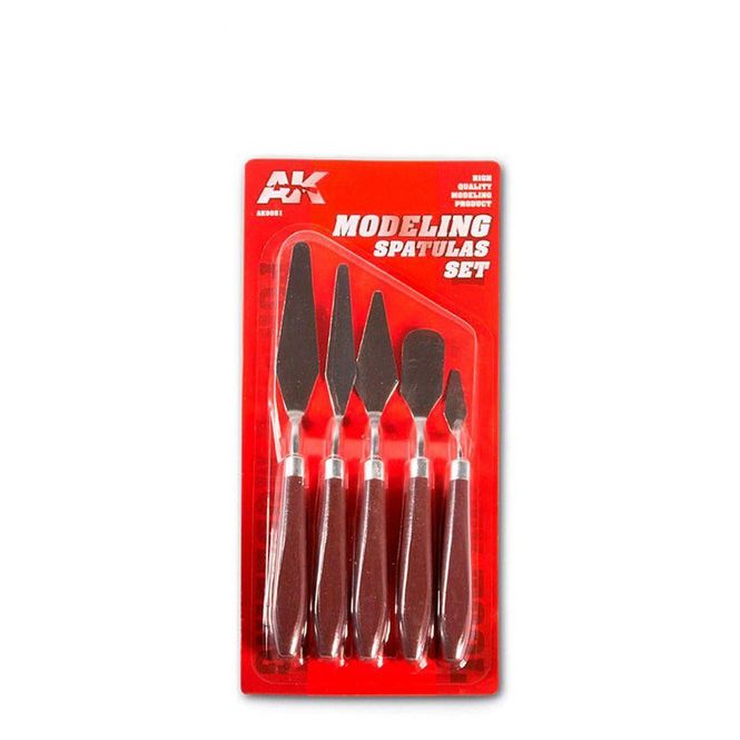 Hovedbilde Modelism Spatulas Set (AK)