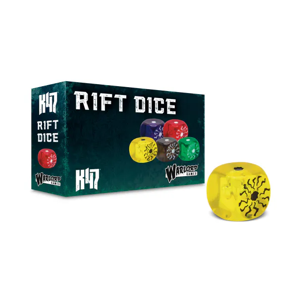 Hovedbilde Konflikt '47 Rift Dice Yellow (Warlord)
