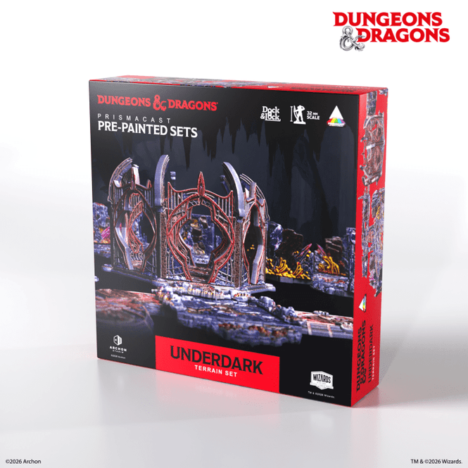 Hovedbilde Dungeons & Dragons Pre-Painted Underdark Terrain ...