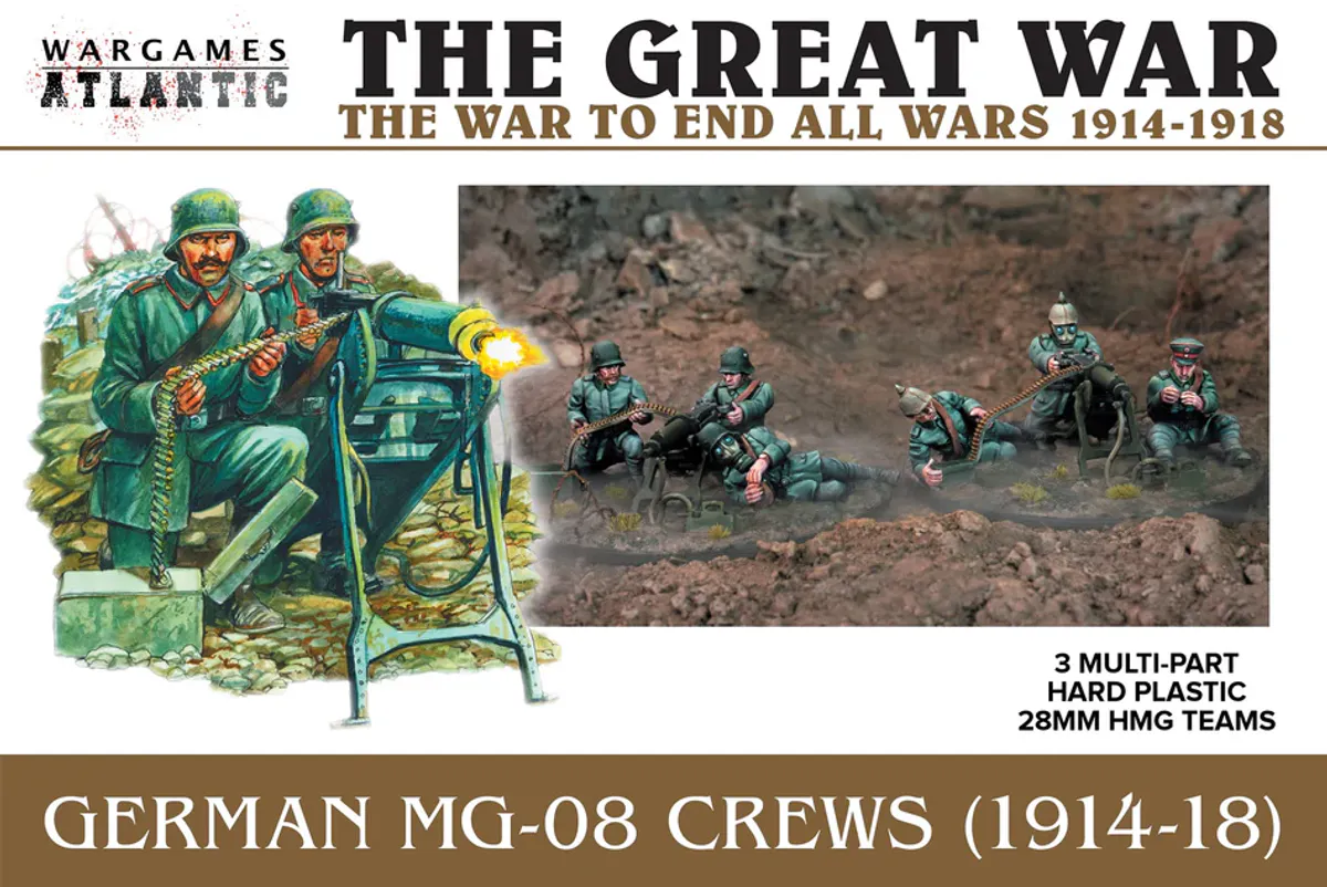 German MG-08 Crews 1914-18 (Wargames Atlantic)