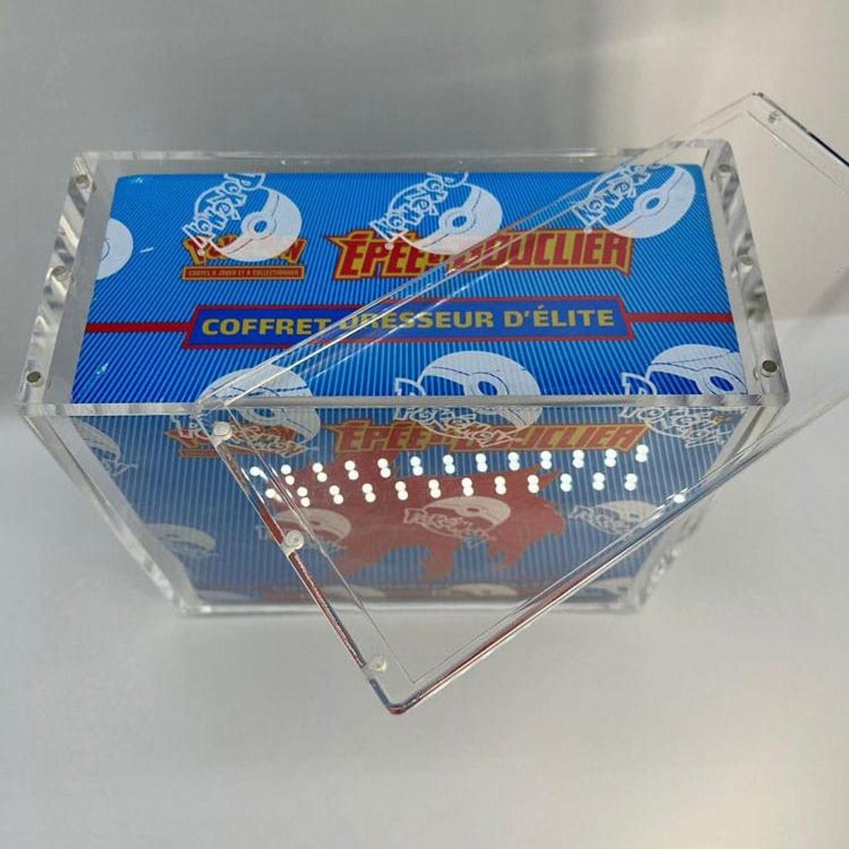 Evoretro Magnetic Acrylic Display Case for Elite Trainer Box